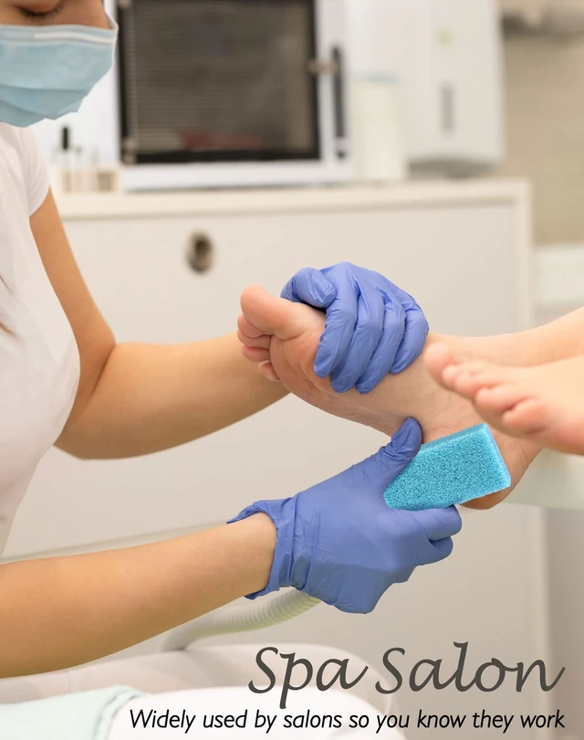 Alt view image 7 of 7 - Maryton Disposable Foot Scrubber Pedicure Pumice Stone, 40PCS