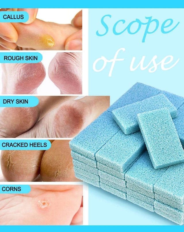 Alt view image 4 of 7 - Maryton Disposable Foot Scrubber Pedicure Pumice Stone, 40PCS