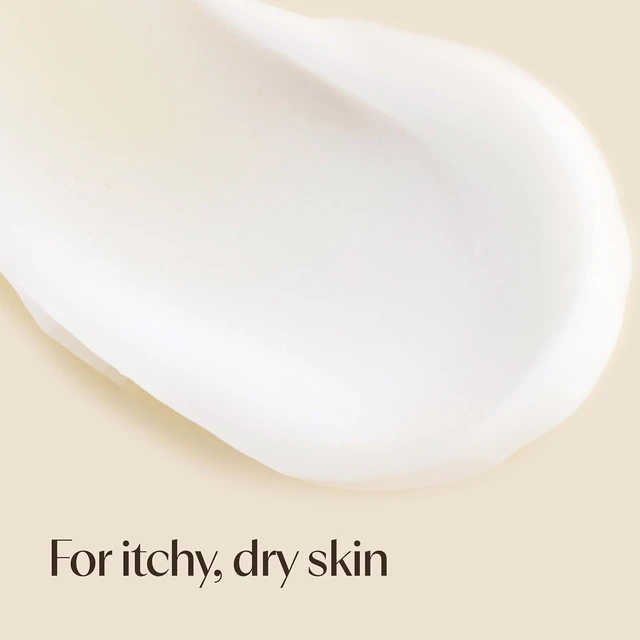 Alt view image 5 of 6 - Aveeno Skin Relief Moisturizing Body Lotion, 18 fl oz, Heals Very Dry Sensitive Skin, Fast Absorbing with Soothing Triple Oat Shea Butter, Fragrance Free, Non-Comedogenic