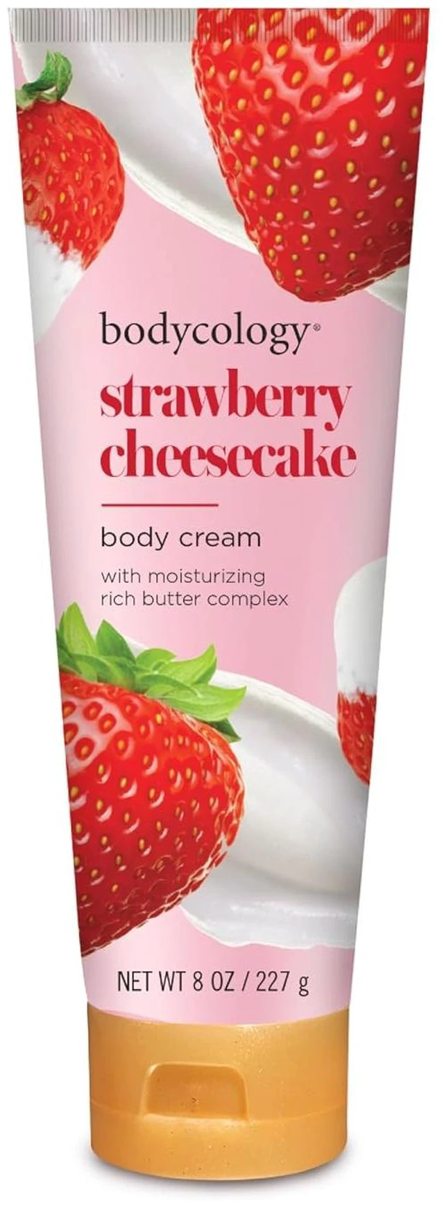 Main image of Bodycology Shea Butter Body Cream Strawberry Cheesecake 8oz