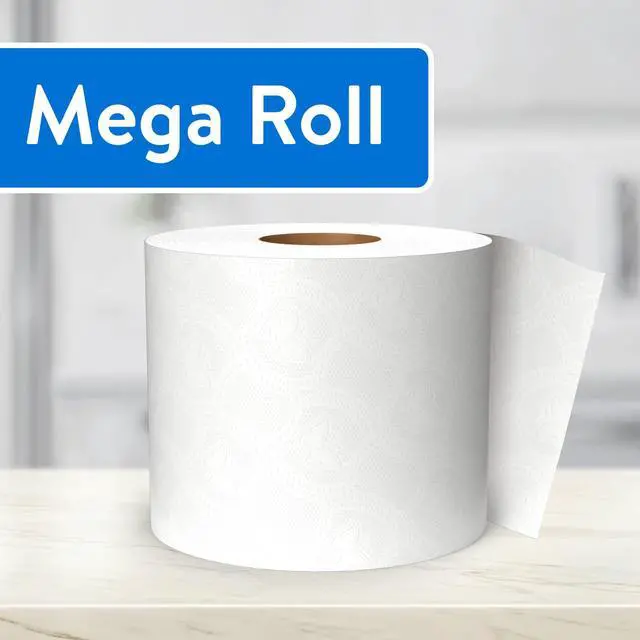 Alt view image 2 of 6 - Great Value Soft & Strong Toilet Paper, 12 Mega Rolls, 380 Sheets per Roll
