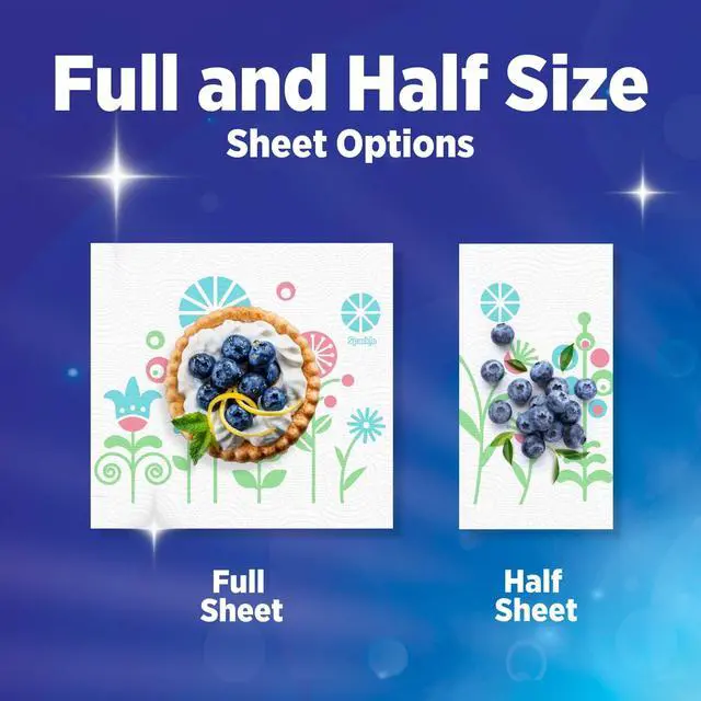 Alt view image 4 of 7 - Sparkle Pick-A-Size Paper Towels, Multi-Color, 6 Double Rolls, 110 Sheets per Roll