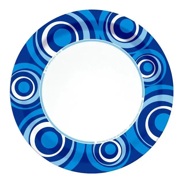 Alt view image 7 of 7 - Great Value Ultra Paper Plates, 10 in, 50 Count