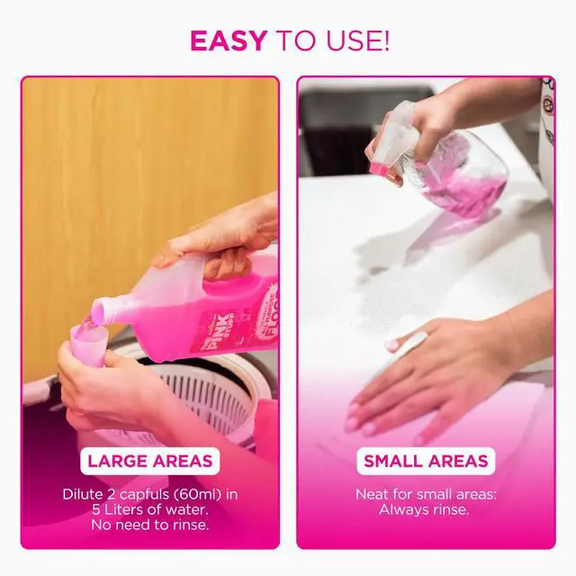 Alt view image 2 of 6 - The Pink Stuff, Miracle All-Purpose Liquid Floor Cleaner, 31 fl. oz.