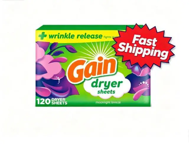 Main image of Gain Dryer Sheets, Moonlight Breeze Scent, 120 Count