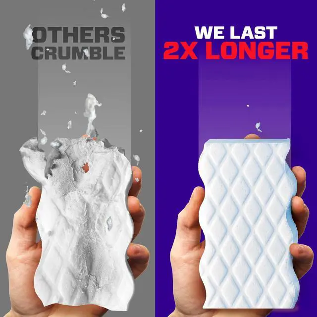 Alt view image 3 of 7 - Mr. Clean Magic Eraser Sponge, Cleaner, Whole Home Extra Durable, 5ct