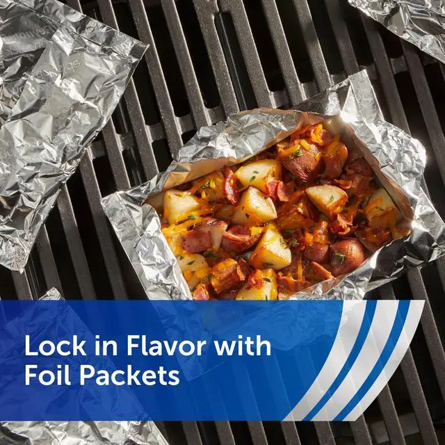 Alt view image 7 of 7 - Reynolds Wrap Non-Stick Aluminum Foil Roll, 12 inches Wide, 50 Sq. Ft.