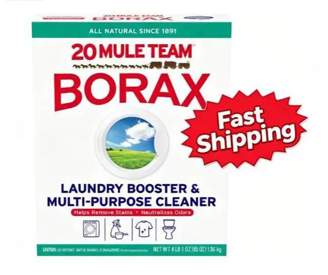 Main image of 20 Mule Team All Natural Borax Laundry Detergent Booster & Multi-Purpose Household Cleaner, 65 Ounce