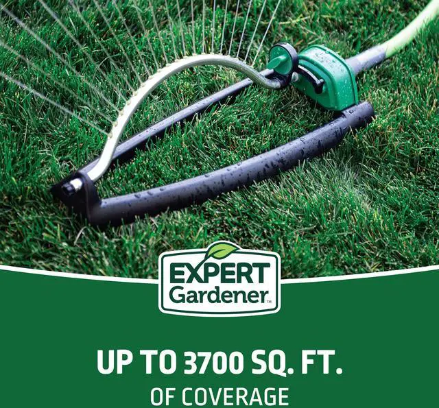 Alt view image 5 of 7 - Expert Gardener 3700 Sq ft Oscillating Sprinkler