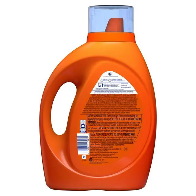 Alt view image 7 of 7 - Tide Laundry Detergent Liquid Plus a Boost of Ultra Downy, April Fresh Scent, 73 fl oz, 52 Loads