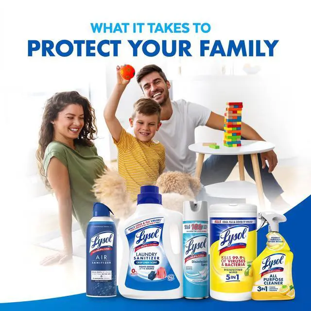 Alt view image 5 of 7 - Lysol Disinfecting Wipes, All Purpose Cleaner, Multi Surface Antibacterial Cleaning Wipes, Cleaning Supplies, Lemon & Lime Blossom Scent, 80 Count