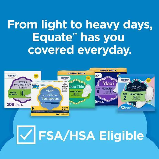 Alt view image 5 of 7 - Equate Extra Protection Everyday Panty Liners, Extra Long Length, 68 Count