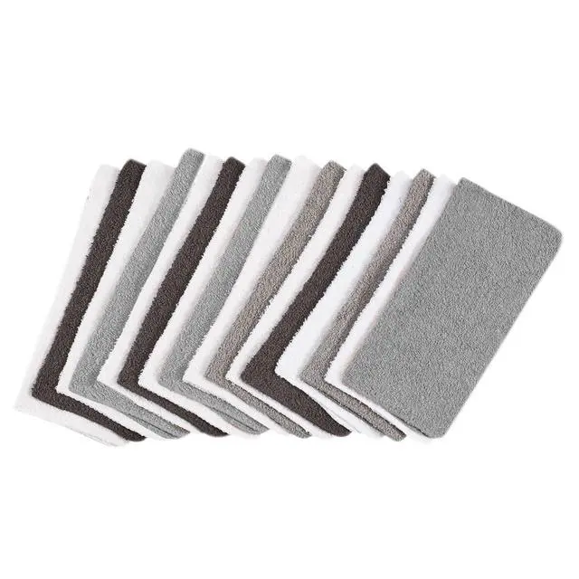 Alt view image 4 of 7 - Mainstays 18-Pack Washcloth Bundle, Grey Multi