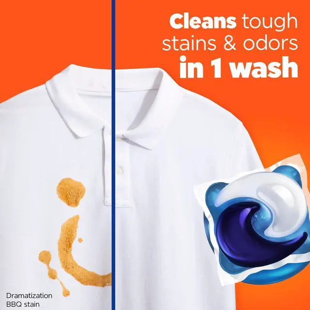 Alt view image 4 of 7 - Tide PODS Laundry Detergent Pacs with a Touch of Downy Freshness, 3X Cleaning Power, 11 Count