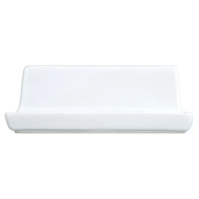 Alt view image 6 of 7 - Mainstays Stoneware Butter Dish with Lid, Ceramic Butter Holder for Kitchen Countertop Storage, White