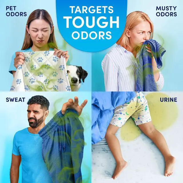 Alt view image 4 of 7 - Downy Rinse Out Odor Laundry Rinse, Tackles Tough Odors and Refreshes, Cool Cotton Scent, 16 fl oz