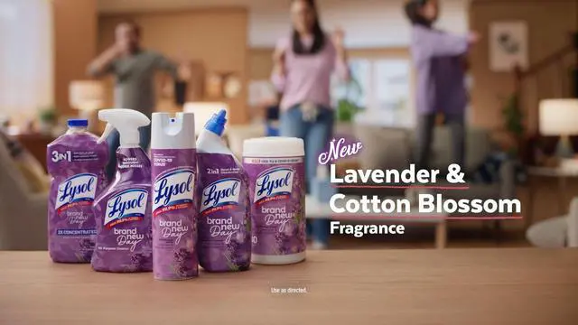 Alt view image 5 of 7 - Lysol® All-Purpose Cleaner, Sanitizing and Disinfecting Spray, Lavender & Cotton Blossom, 32 fl oz