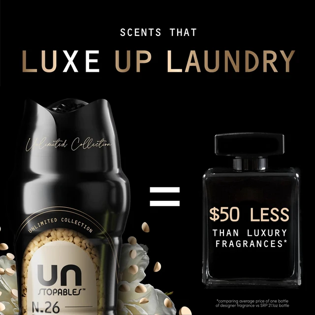 Alt view image 7 of 7 - Downy Unstopables Unlimited In-Wash Laundry Scent Booster Beads, N.26 Scent, 4.8 oz