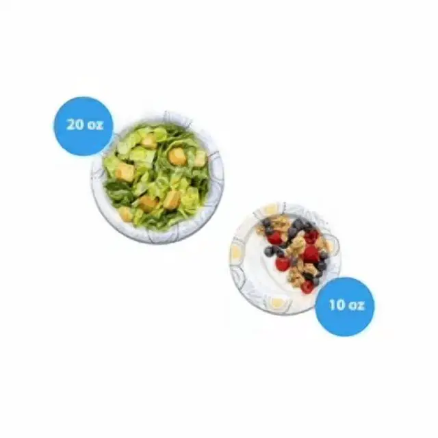 Alt view image 6 of 6 - Great Value Everyday Disposable Paper Bowls, 20 oz, 50 Count