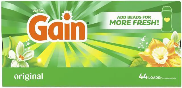 Alt view image 3 of 7 - Gain Powder Laundry Detergent, Original Scent, 40 oz, 44 Loads
