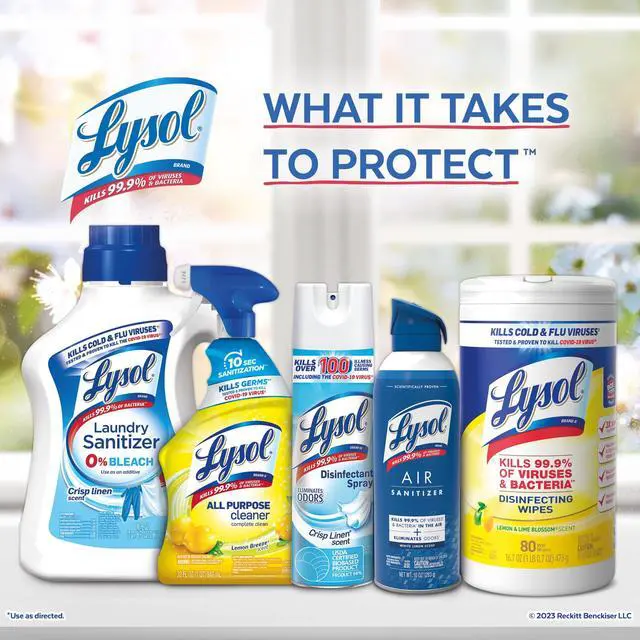 Alt view image 6 of 6 - Lysol Bleach Free Hydrogen Peroxide Multi-Purpose Cleaner, Citrus 32 fl oz