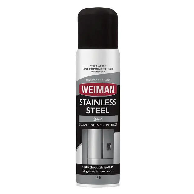 Alt view image 4 of 6 - Weiman Stainless Steel Cleaner & Polish Spray for Kitchen and Home Appliances, 12 oz, Floral Scent