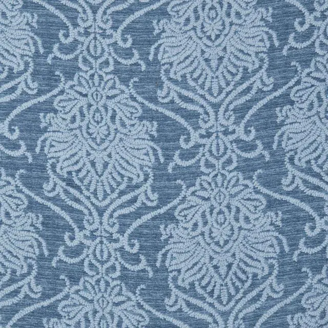 Alt view image 5 of 7 - Better Homes & Gardens Ironing Board Cover-18x54, Cotton,Recycled Polyester Felt Padded, Reversible,Scorch Resistant, MulticolorDamask Blue/Gray Patern to Solid Blue,Cover Only-Boards Sold Separately