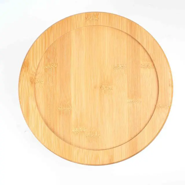 Alt view image 3 of 6 - Better Homes & Gardens Kitchen Organizer Bamboo Turntable 2-Tier Spice Rack, 10.04 DIA x 6.89 in