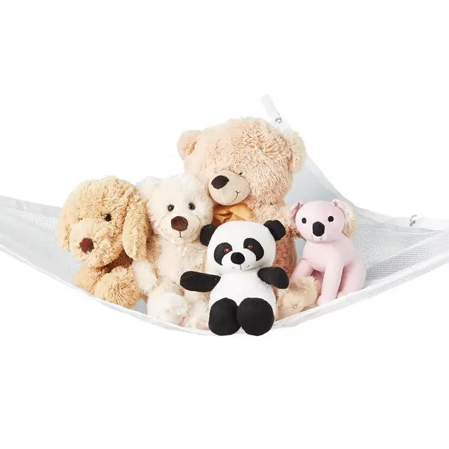 Alt view image 5 of 6 - Mainstays Mesh Toy Storage Organizer White