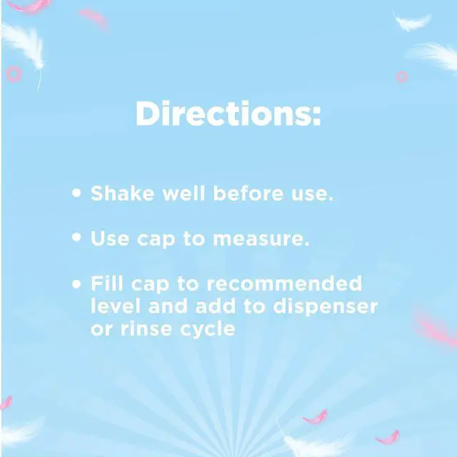 Alt view image 7 of 7 - Great Value Gentle Soft Fabric Softener, Spring Showers, 111 fl oz, 150 Loads, Compare to the Softening of Downy®