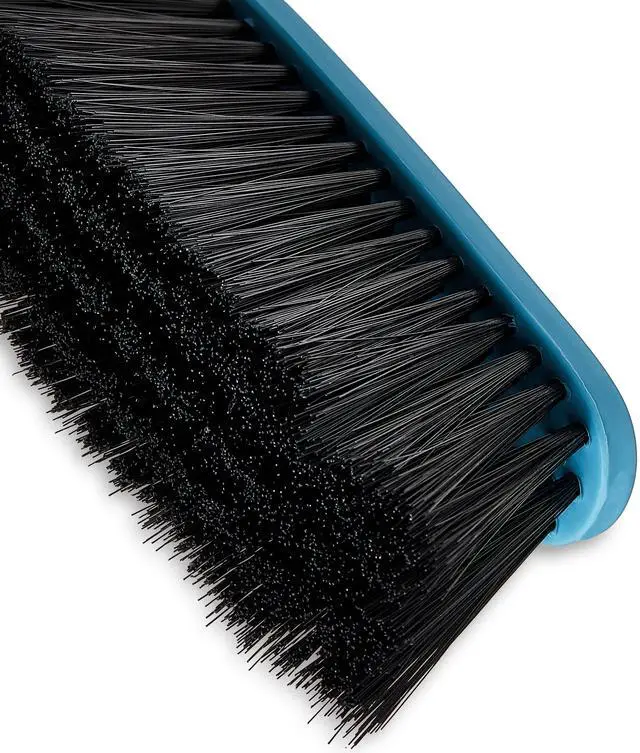 Alt view image 2 of 6 - Great Value Plastic Dust Broom and Pan Set, Blue