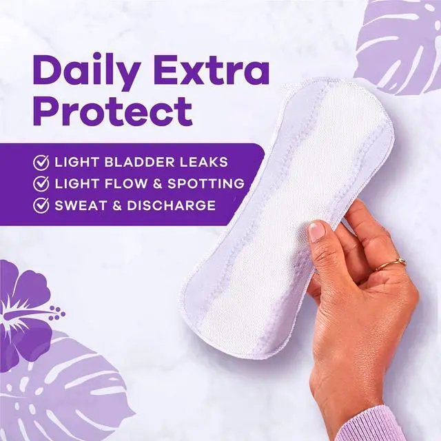 Alt view image 6 of 6 - Always Daily Extra Protect Panty Liners, Regular Length, Unscented, 100 Count