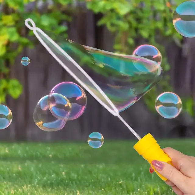 Alt view image 4 of 6 - Play Day Bubble Wand with 5 fl oz, 6 Pack Multicolor for Children Ages 3+