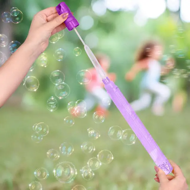 Alt view image 5 of 6 - Play Day Bubble Wand with 5 fl oz, 6 Pack Multicolor for Children Ages 3+