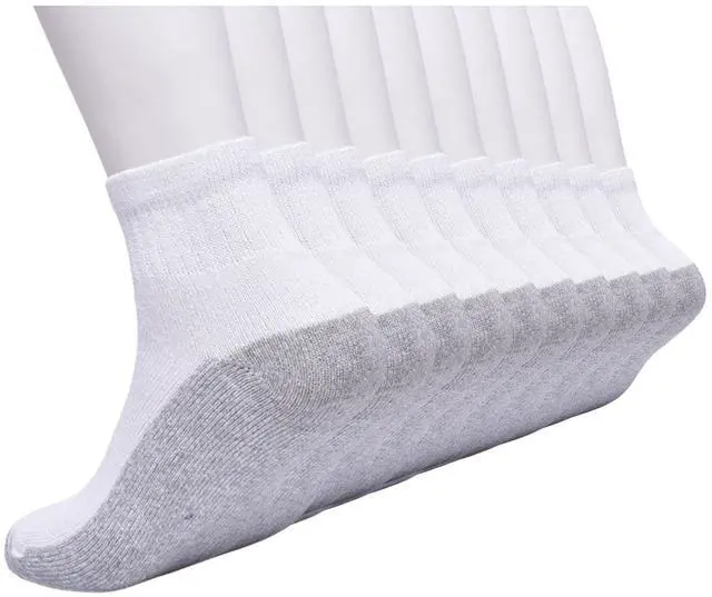 Alt view image 5 of 6 - Wonder Nation Boys Cushioned Ankle Socks, 10 Pack, Sizes S (4-8.5) - L (3-9)