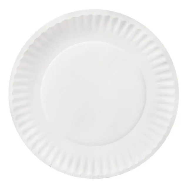 Alt view image 3 of 7 - Great Value Uncoated Paper Plates, 9 in, 300 Count