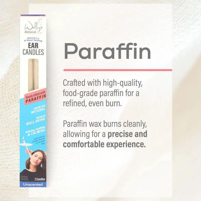 Alt view image 3 of 7 - Wally's Natural Unscented Paraffin Ear Candles, 2 pack