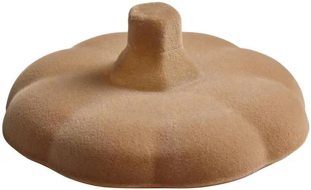 Alt view image 2 of 7 - Better Homes & Gardens 2-Wick 12.7 oz Flocked Pumpkin Jar Candle, Pumpkin Snickerdoodle Swirl