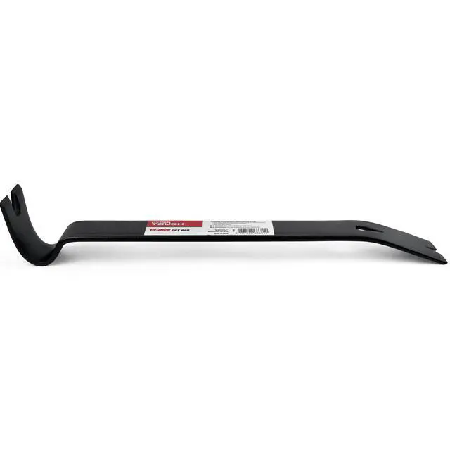 Alt view image 4 of 6 - Hyper Tough 15-Inch Utility Pry Bar, Nail Puller & Crowbar, Drop Forged Heat-Treated Carbon Steel