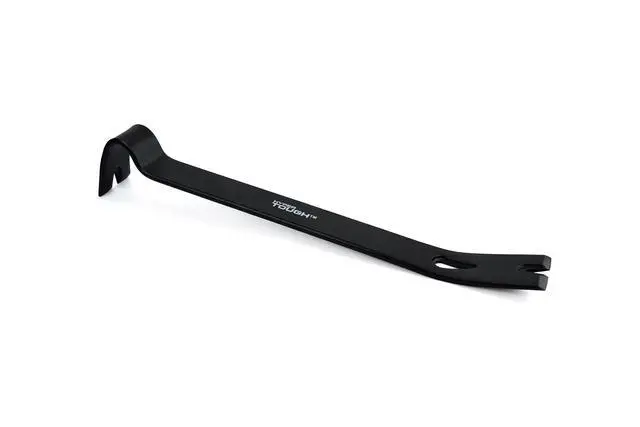 Alt view image 6 of 6 - Hyper Tough 15-Inch Utility Pry Bar, Nail Puller & Crowbar, Drop Forged Heat-Treated Carbon Steel