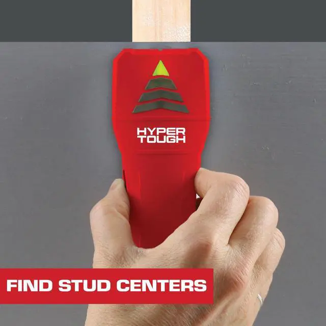 Alt view image 4 of 6 - Hyper Tough 3-Sensor Stud Finder Wall Scanner, Wood & Metal Stud Detector, Center Finder