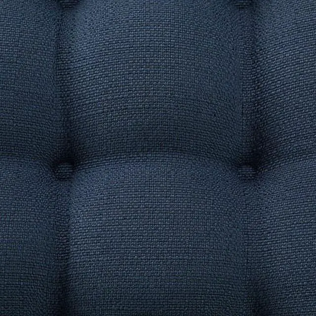 Alt view image 2 of 4 - Mainstays Textured Chair Seat Pad (Chair Cushion), Navy Color, 1-Piece, 15.5" x 16"
