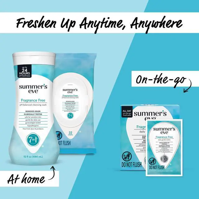 Alt view image 2 of 6 - Summers Eve Fragrance Free All-Over Daily Feminine Wash, 15 Oz