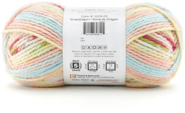 Main image of Premier Yarns - Bloom Chunky Big Yarn - Snapdragon - 7oz 218yds - 5 Bulky Weight - Acrylic