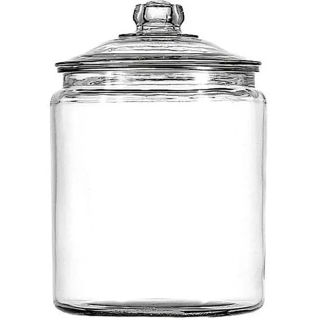 Alt view image 7 of 7 - Anchor Hocking Heritage Hill Glass Jar with Lid, 2 Gallon, Made for Pantry Jar Storage and Display