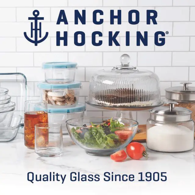 Alt view image 4 of 7 - Anchor Hocking Heritage Hill Glass Jar with Lid, 2 Gallon, Made for Pantry Jar Storage and Display