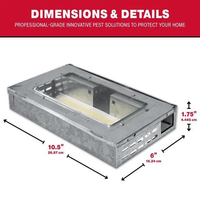 Alt view image 4 of 6 - Catchmaster Reusable Solid Pro Series Multi-Catch Mouse Trap - Free Glue Board Included