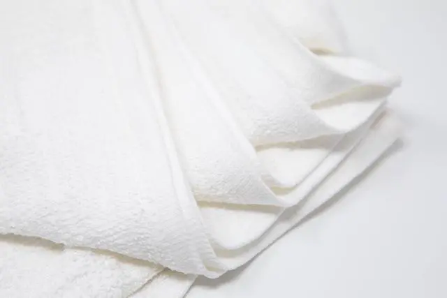 Alt view image 2 of 6 - Hyper Tough Cotton Terry Towels, 14" x 17", 18 Pack, White