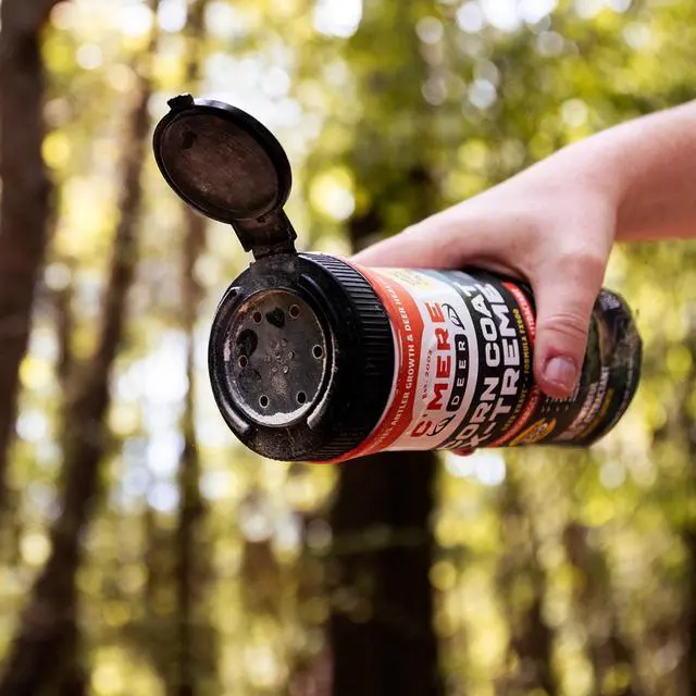 Alt view image 3 of 5 - C'Mere Deer Corn Coat X-Treme Deer Attractant, 24 oz FX600 + Deer Krave Enhanced Formula
