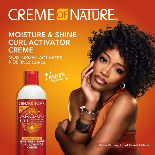 Alt view image 4 of 7 - Creme of Nature Argan Oil Moisturizing Curl Activator Creme, 12 fl oz
